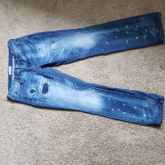 Madewell Denim - Madewell The Slim Boyjean Rip and Repair